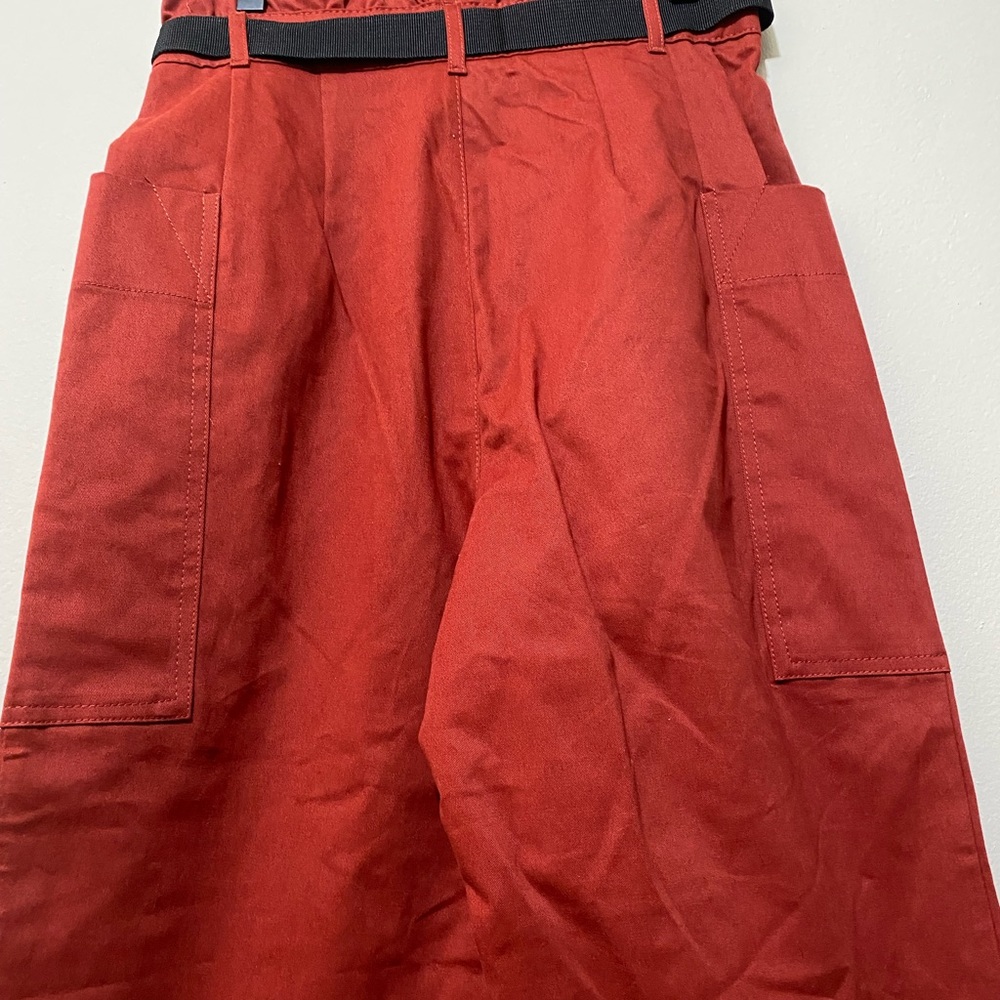 Zara Paperbag cropped pants